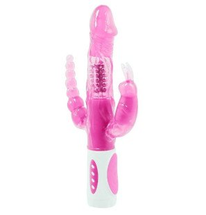 Pretty Bunny, vibromasseur rotatif à triple rotation de BAILE – photo 2