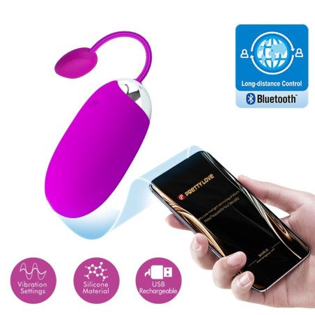 Pretty Love Abner app-gestuurde vibrator voor clitorale stimulatie