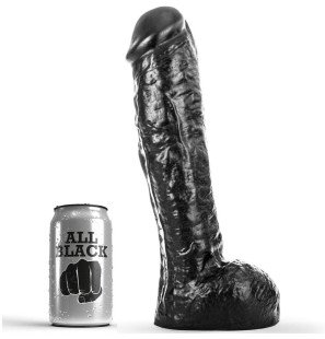 Large realistic dildo 29 cm with wide base by ALL BLACK – image 1