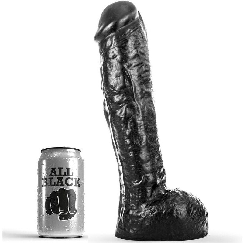 Large realistic dildo 29 cm with wide base by ALL BLACK – image 1 Large realistic dildo 29 cm with wide base by ALL BLACK – image 1