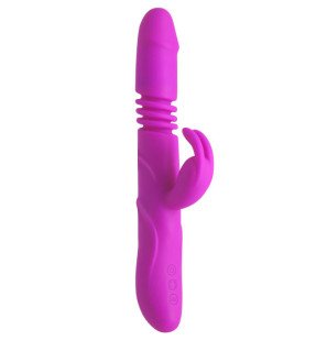 Vibromasseur rabbit Pretty Love Ward avec mouvement de haut en bas – photo 1