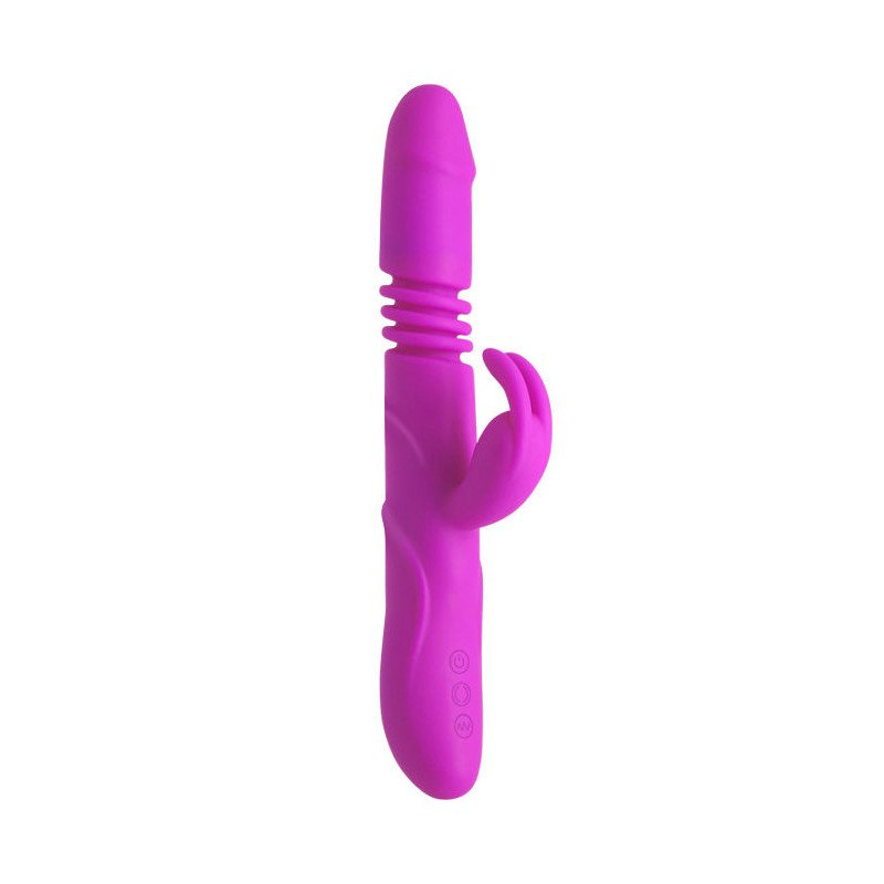Vibromasseur rabbit Pretty Love Ward avec mouvement de haut en bas – photo 1