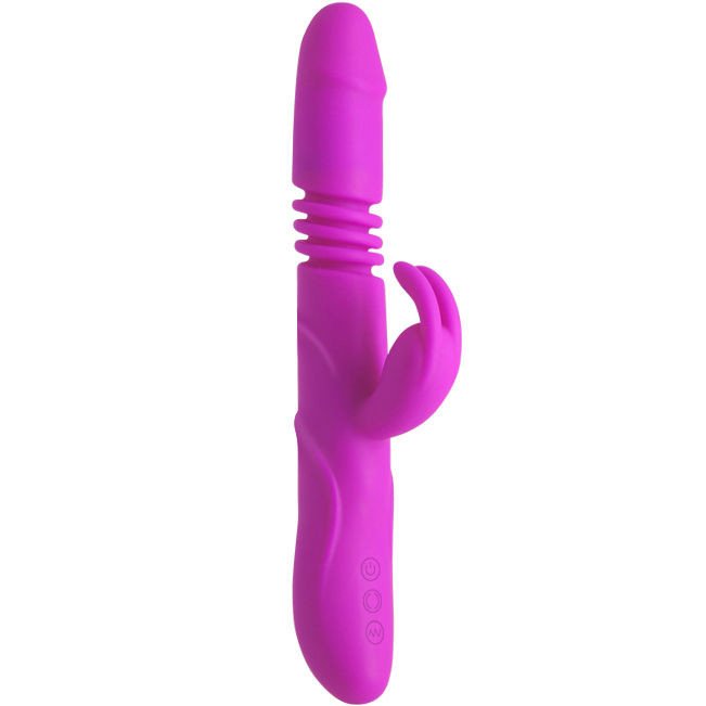 Vibromasseur rabbit Pretty Love Ward avec mouvement de haut en bas – photo 1