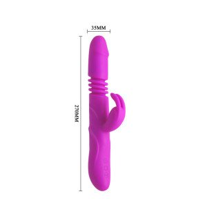 Vibromasseur rabbit Pretty Love Ward avec mouvement de haut en bas – photo 5