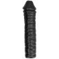 All Black geribbelde dildo 38 cm van PVC voor vaginaal en anaal gebruik – foto 2 All Black geribbelde dildo 38 cm van PVC voor vaginaal en anaal gebruik – foto 2
