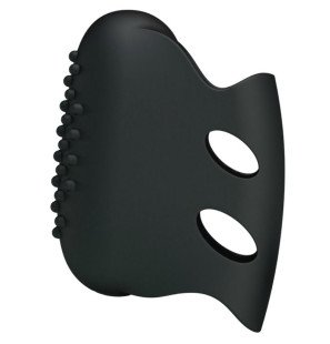 Pretty Love vibrating finger sleeve for targeted stimulation in black – image 1