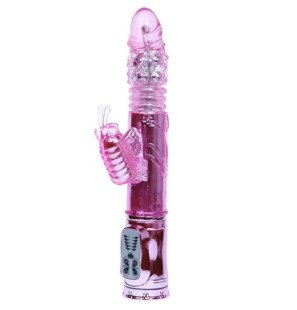 BAILE oplaadbare roterende vibrator met bolvormige stimulator – foto 1