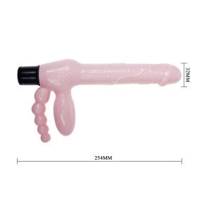 BAILE wireless TPR harness with vibration and anal stimulation 25,4 cm – image 6
