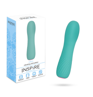 INSPIRE ESSENTIAL Leila turquoise vibrator 11,9 cm – image 2