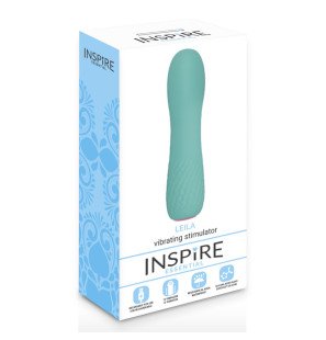 INSPIRE ESSENTIAL Leila, turkusowy wibrator 11,9 cm – zdjęcie 3