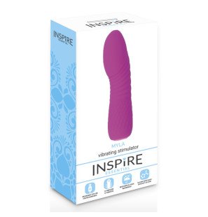 Vibromasseur INSPIRE Myla 11,8 cm lilas – photo 3