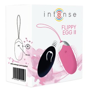 Œuf vibrant rechargeable Intense Flippy II avec télécommande – photo 5