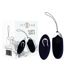 Vibrateur télécommandé rechargeable noir 28 mm INTENSE Flippy II – photo 2