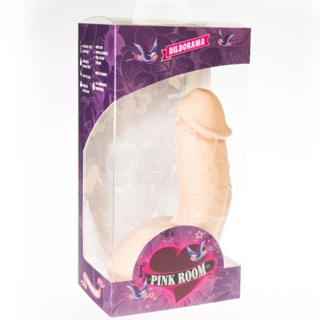 Realistische dildo met zuignap Elian 17,5 cm