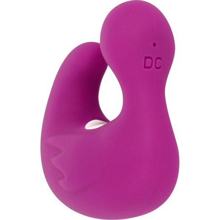 Aufladbare Silikon-Stimulationsente als Fingerling, 4,5 cm