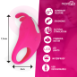 MORESSA Brad oplaadbare siliconen penisring roze 39 mm – foto 4 MORESSA Brad oplaadbare siliconen penisring roze 39 mm – foto 4