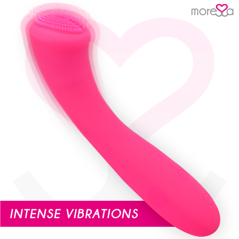 MORESSA Celso oplaadbare siliconen duo massager van 16 cm – foto 1