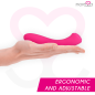 MORESSA Celso oplaadbare siliconen duo massager van 16 cm – foto 5