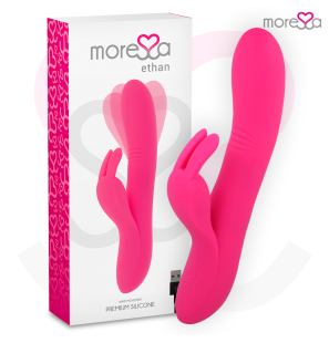 MORESSA Ethan Wave Effect aufladbarer Silikonvibrator 35 mm – Bild 1