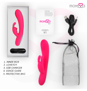 MORESSA Gino aufladbarer Silikonvibrator zur intimen Stimulation – Bild 7