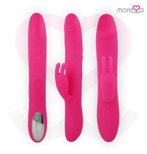 MORESSA oplaadbare vibrator met krachtige vibratie en op-en-neerbeweging – foto 2