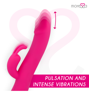 MORESSA aufladbarer Vibrator mit starker Vibration und Auf-und-ab-Bewegung – Bild 3