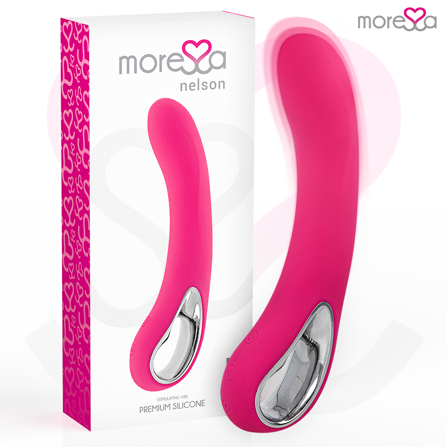 MORESSA Nelson aufladbares Silikon-G-Punkt-Massagegerät 35 mm – Bild 1