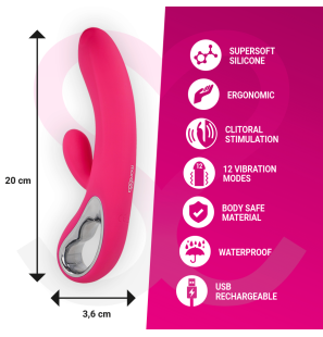 MORESSA Troy Gy-Spot Klitorismassager aus Silikon, wiederaufladbar – Bild 4