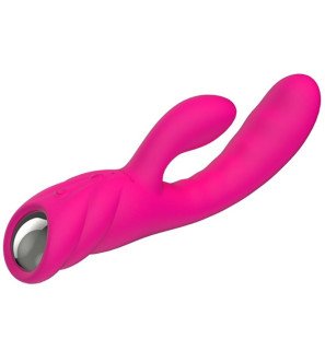 NALONE Pure Vibromasseur Rabbit avec fonction chauffante 207 mm – photo 2