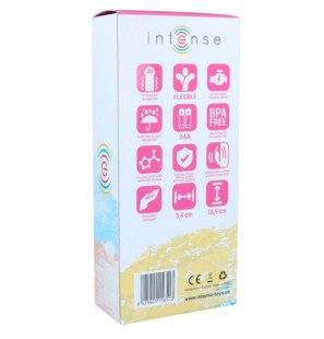 Rosa Silikon-Vibrator 18,9 cm für intime Wellness – Bild 4