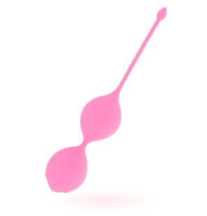 Różowy silikonowy stożek dopochwowy, 20 cm – zdjęcie 2