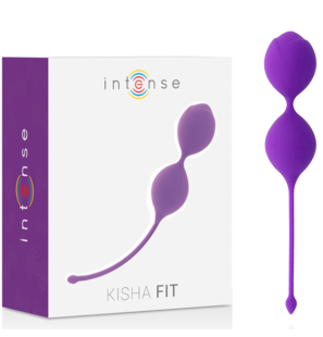 Cône vaginal en silicone INTENSE Kisha Fit 20 cm lilas – photo 1