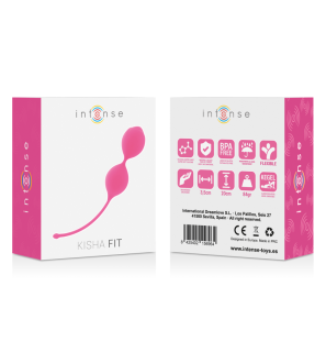Intense Kisha Fit siliconen vaginale kegel 20 cm in fuchsia – foto 3