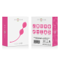 Intense Kisha Fit siliconen vaginale kegel 20 cm in fuchsia – foto 3