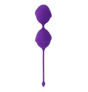 Cône en silicone mauve de 20 cm pour le bien-être intime – photo 2