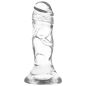 Przezroczyste dildo X RAY 12 cm z przyssawką – zdjęcie 4