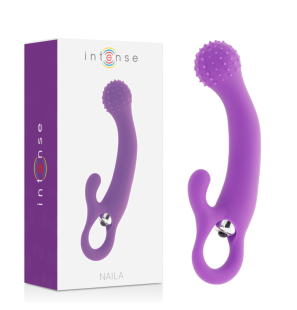 Wibrator silikonowy Naila, liliowy, 3,5 cm – zdjęcie 1