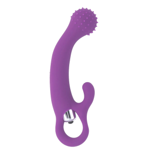 Wibrator silikonowy Naila, liliowy, 3,5 cm – zdjęcie 2
