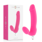 Vibromasseur en silicone à sept vitesses, fuchsia, 17,5 cm – photo 1