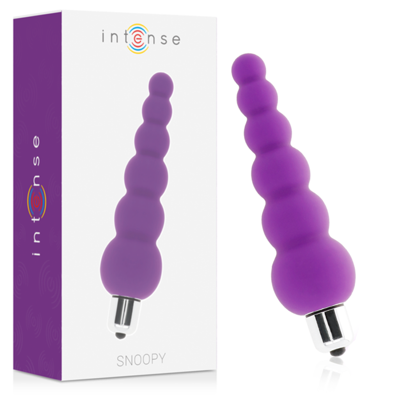 INTENSE Snoopy Silikonvibrator mit 7 Geschwindigkeitsstufen, lila, 13,5 cm – Bild 1 INTENSE Snoopy Silikonvibrator mit 7 Geschwindigkeitsstufen, lila, 13,5 cm – Bild 1