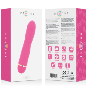 Intense Airon vibrator with 20 speeds in pink silicone – image 6