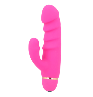 Intense Crass vibromasseur en silicone à 20 vitesses rose – photo 2