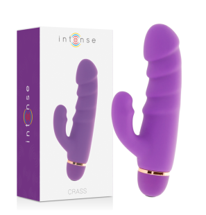Vibromasseur en silicone lilas, 20 vitesses et 17,5 cm – photo 1