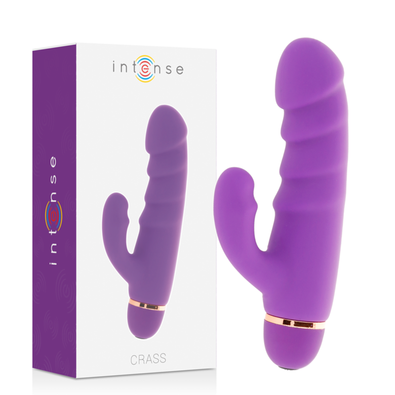 Vibromasseur en silicone lilas, 20 vitesses et 17,5 cm – photo 1