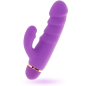Vibromasseur en silicone lilas, 20 vitesses et 17,5 cm – photo 4