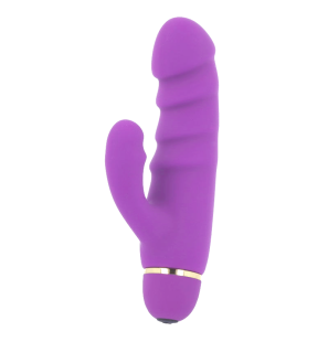 Vibromasseur en silicone lilas, 20 vitesses et 17,5 cm – photo 5