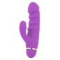 Vibromasseur en silicone lilas, 20 vitesses et 17,5 cm – photo 5