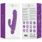 Vibromasseur en silicone lilas, 20 vitesses et 17,5 cm – photo 6