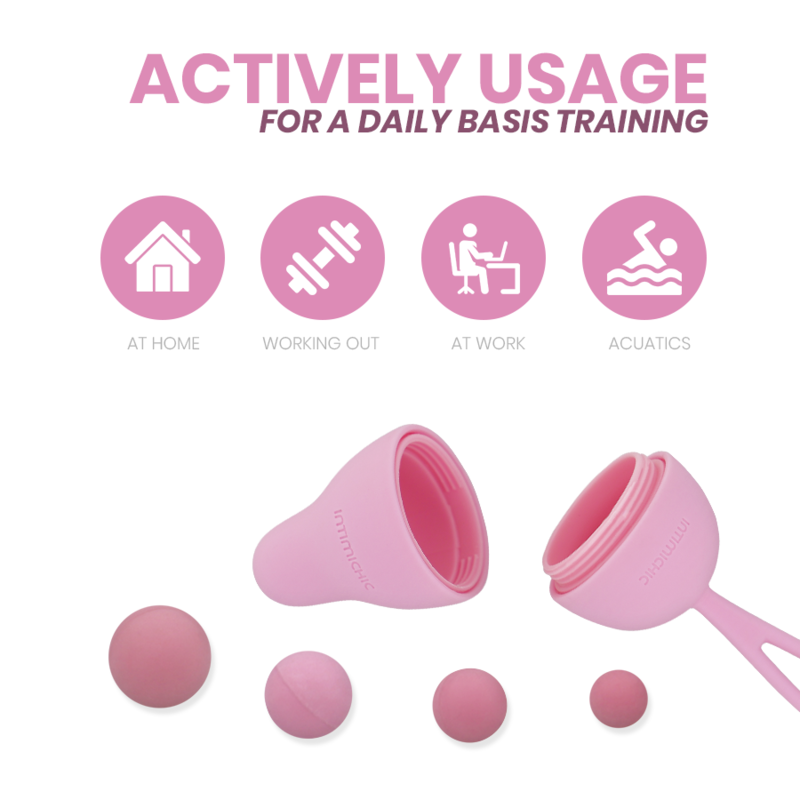 Intimichic 22 mm vaginal balls for intimate wellness – image 1