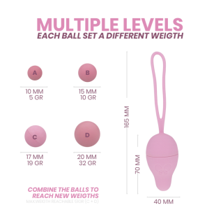 Intimichic 22 mm vaginal balls for intimate wellness – image 3